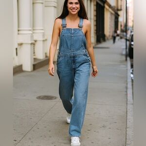 Guess Workwear True Vintage Denim overalls, made in USA, size M